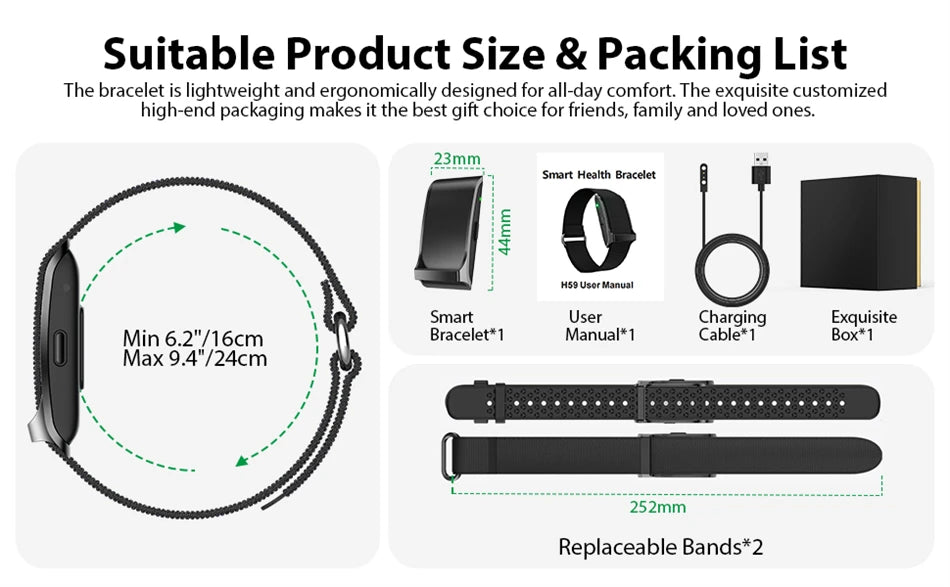 Voidwell VitaTrack™ Smart Health Monitoring Bracelet