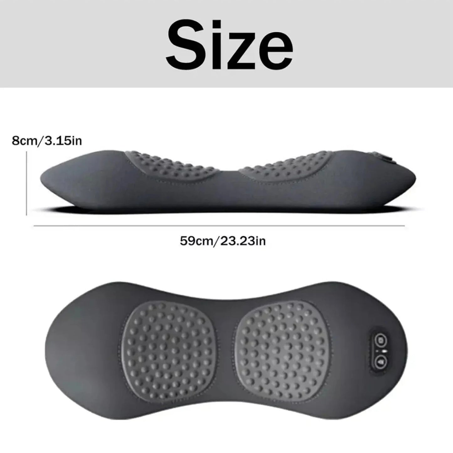 3 in 1 Electric Lumbar Support Pillow